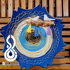 دیوارکوب سفالی چشم زخم طرح 4
