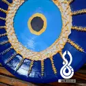 تصویر 2 دیوارکوب سفالی چشم زخم طرح 5