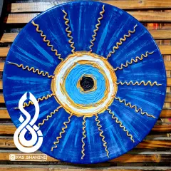 دیوارکوب سفالی چشم زخم طرح 6