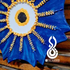 دیوارکوب سفالی چشم زخم طرح 7