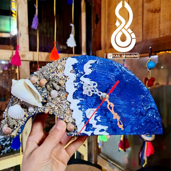 تصویر 1 ساعت رومیزی دریایی