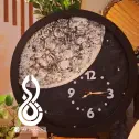 تصویر 2 ساعت دیواری هلال ماه