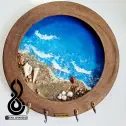 تصویر 1 جاکلیدی دیواری دریایی طرح 1
