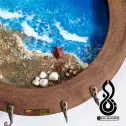 تصویر 2 جاکلیدی دیواری دریایی طرح 1