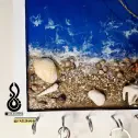 تصویر 3 جاکلیدی دیواری دریایی طرح 2