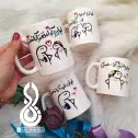 تصویر 3 ماگ با نام سفارشی