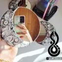 تصویر 3 آینه هلال ماه بدون قاب