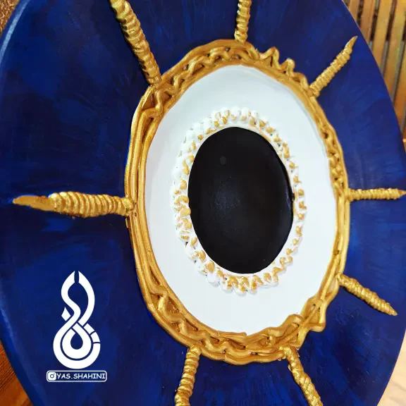 تصویر 1  دیوارکوب سنتی چشم‌ زخم طرح 1